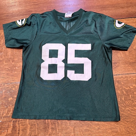 NFL Green‎ Bay Packers women’s sz medium jersey 85 Greg Jennings - Picture 1 of 6